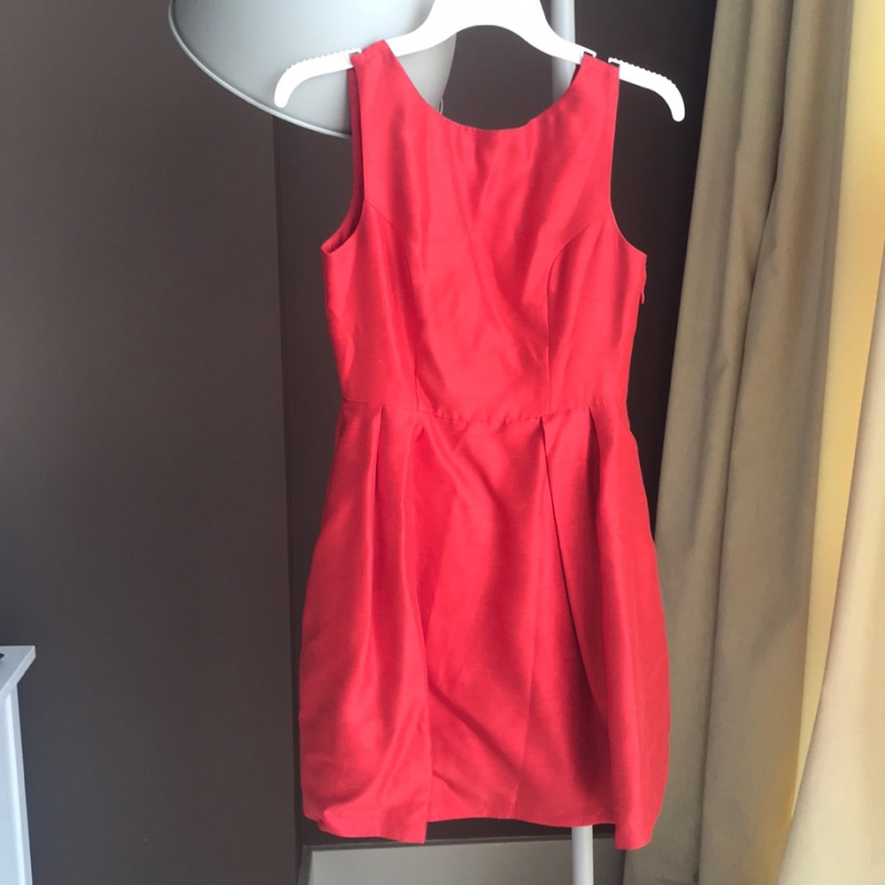Red dress